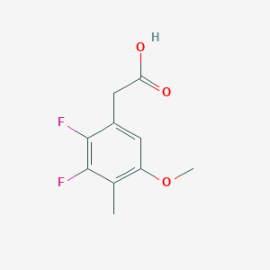 2,3-Difluoro-5-methoxy-4-methylphenylacetic acid