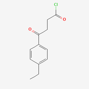 4-(4-Ethylphenyl)-4-oxobutanoyl chloride