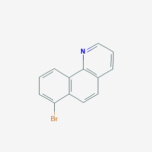 molecular formula C13H8BrN B14076612 7-Bromobenzo[h]quinoline 