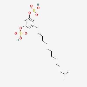 molecular formula C21H36O8S2 B14076938 Panosialin A 