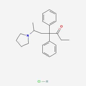 molecular formula C23H30ClNO B14076965 Dipyanone (hydrochloride) 
