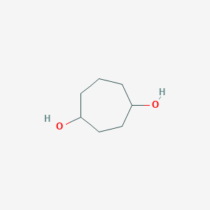 molecular formula C7H14O2 B14077105 Cycloheptane-1,4-diol CAS No. 100948-92-3