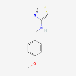 N-(4-methoxybenzyl)thiazol-4-amine
