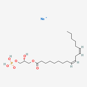 molecular formula C21H39NaO7P B14077372 CID 171361354 