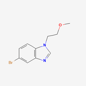 5-bromo-1-(2-methoxyethyl)-1H-benzimidazole