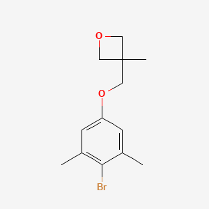 3-((4-Bromo-3,5-dimethylphenoxy)methyl)-3-methyloxetane