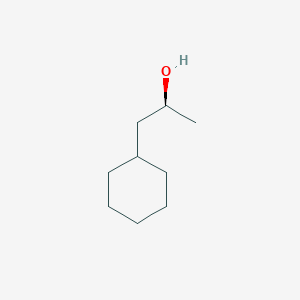 molecular formula C9H18O B1407778 (2S)-1-cyclohexylpropan-2-ol CAS No. 140145-83-1