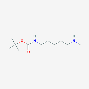 molecular formula C11H24N2O2 B1407787 5-(Methylamino)-N-Boc-pentanamine CAS No. 1311458-36-2