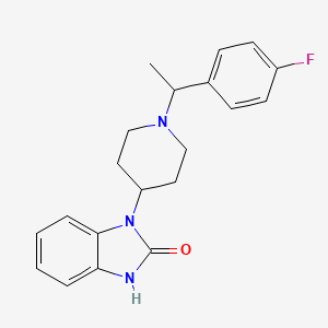 molecular formula C20H22FN3O B14077965 Fluorphine 