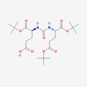 molecular formula C23H40N2O9 B1407798 DUPA(OtBu)-OH 