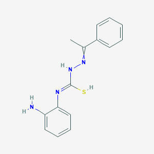 (1E)-1-Phenylethanone N-(2-aminophenyl)thiosemicarbazone