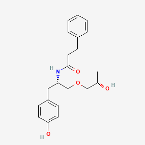 molecular formula C21H27NO4 B14078341 Nispomeben 