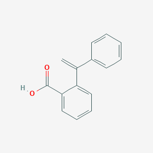 molecular formula C15H12O2 B14078379 2-(1-Phenylvinyl)benzoic acid 