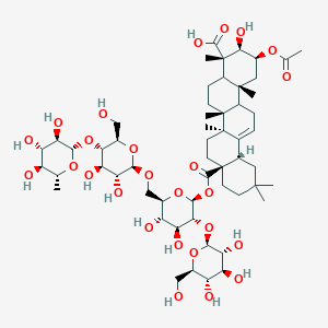 molecular formula C56H88O26 B14078731 Herniariasaponin 2 