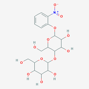 molecular formula C18H25NO13 B014079 2-Nitrophenyl beta-D-cellobioside CAS No. 70867-33-3