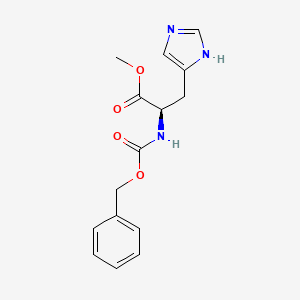 molecular formula C15H17N3O4 B14079271 Z-D-His-OMe 