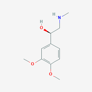 molecular formula C11H17NO3 B140795 (-)-Normacromerine CAS No. 41787-64-8