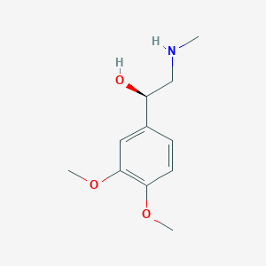 (R)-3,4-Dimethoxy-alpha-((methylamino)methyl)benzenemethanol