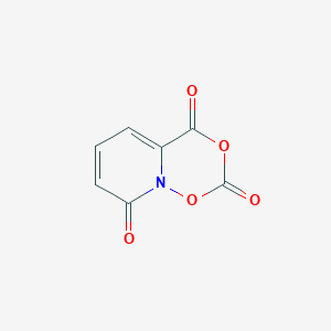 molecular formula C7H3NO5 B14079507 Pyrido[1,2-b][1,5,2]dioxazine-2,4,8-trione CAS No. 101126-68-5