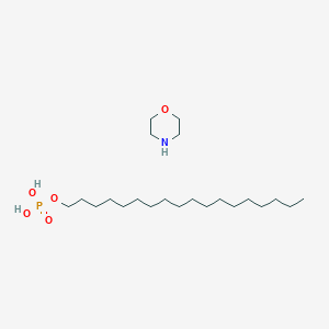 molecular formula C22H48NO5P B14079650 morpholine;octadecyl dihydrogen phosphate CAS No. 65151-79-3