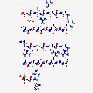 molecular formula C144H248N54O35S B14079678 RALA peptide 