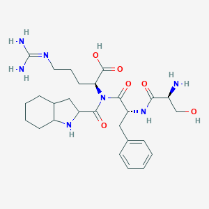 Seryl-phenylalanyl-octahydroindole-2-carbonyl-arginine