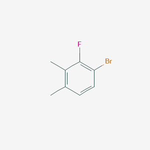 molecular formula C8H8BrF B14079772 1-Bromo-2-fluoro-3,4-dimethylbenzene 