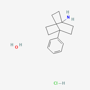 molecular formula C14H22ClNO B14080330 EXP-561 monohydrate CAS No. 16142-83-9