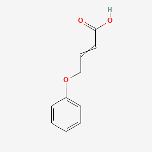 molecular formula C10H10O3 B14080459 4-phenoxybut-2-enoic acid 