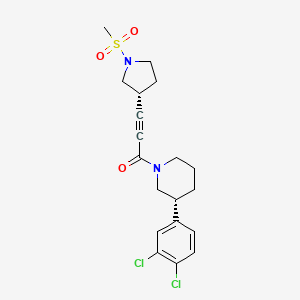 molecular formula C19H22Cl2N2O3S B14080463 (R,R)-VVD-118313 