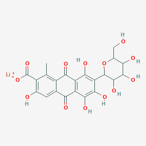 molecular formula C22H19LiO13 B14080794 Lithiumcarmine 