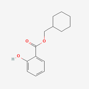 molecular formula C14H18O3 B14081360 Cyclohexylmethyl 2-hydroxybenzoate CAS No. 101853-43-4