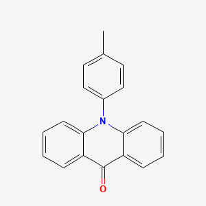 molecular formula C20H15NO B14081853 10-(4-Methylphenyl)acridin-9(10H)-one CAS No. 102023-92-7