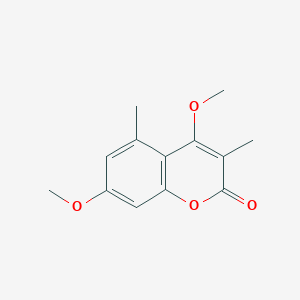 molecular formula C13H14O4 B14081986 Coumarsabin 