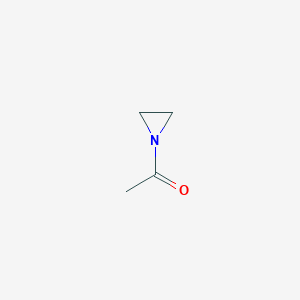 molecular formula C4H7NO B014082 1-Acetylaziridine CAS No. 460-07-1
