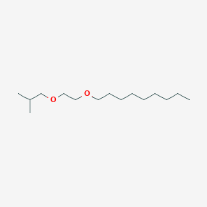 molecular formula C15H32O2 B14082020 1-Isobutoxy-2-nonyloxy-ethane CAS No. 101082-19-3