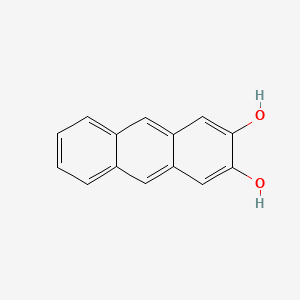 molecular formula C14H10O2 B14082749 2,3-Anthracenediol CAS No. 64817-81-8