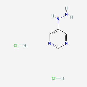 5-Hydrazinylpyrimidine dihydrochloride