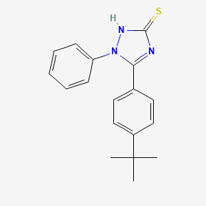 5-(4-tert-Butylphenyl)-1-phenyl-1,2-dihydro-3H-1,2,4-triazole-3-thione