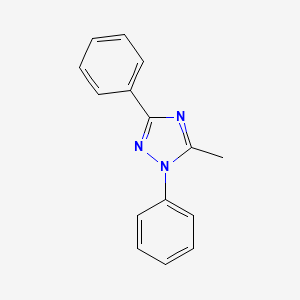 molecular formula C15H13N3 B14083133 5-Methyl-1,3-diphenyl-1H-1,2,4-triazole CAS No. 1025-89-4