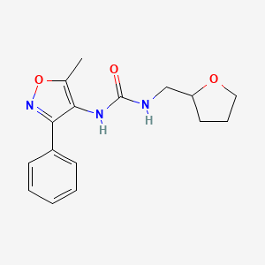 N-(5-Methyl-3-phenylisoxazol-4-yl)-N'-(tetrahydrofuran-2-ylmethyl)urea