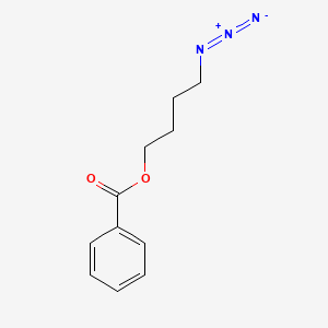 molecular formula C11H13N3O2 B1408319 4-Azidobutyl benzoate CAS No. 1184934-40-4