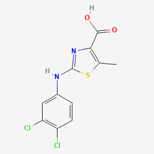 2-(3,4-Dichlorophenylamino)-5-methylthiazole-4-carboxylic acid