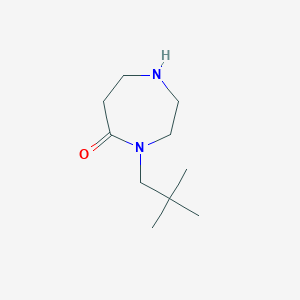 4-(2,2-Dimethylpropyl)-1,4-diazepan-5-one