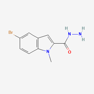 5-bromo-1-methyl-1H-indole-2-carbohydrazide