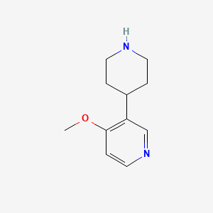 4-Methoxy-3-(piperidin-4-yl)pyridine