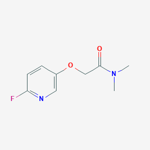 2-(6-Fluoropyridin-3-yloxy)-N,N-dimethylacetamide