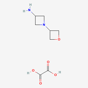 1-(Oxetan-3-yl)azetidin-3-amine oxalate