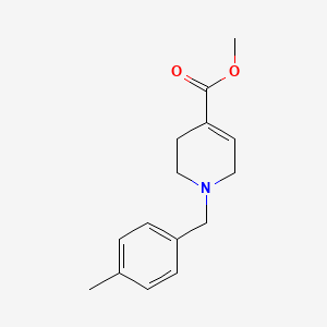 Methyl 1-[(4-methylphenyl)methyl]-1,2,3,6-tetrahydropyridine-4-carboxylate