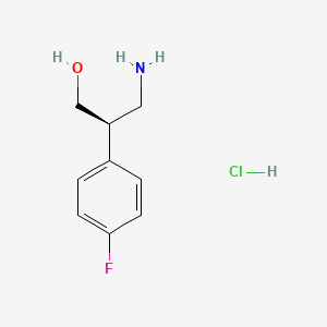 (R)-3-Amino-2-(4-fluoro-phenyl)-propan-1-ol, hydrochloride